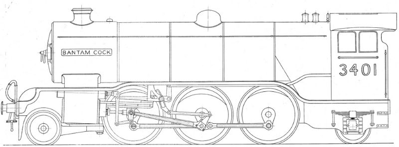 Bantam Cock 3.1/2